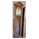 Ridgeway Grandfather Clock (broken front glass) unknown working condition