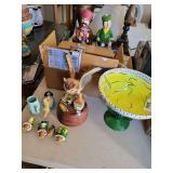Large Ceramic Margarita Planter, Wine Cork Stoppers, Mini Stein, Old Ezra IV Decanter, Flasks, Jim Beam Whiskey Glasses, Glasses, Decanters