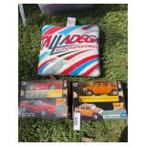 2 model cars Tailadega pillow