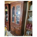 Curio Cabinet w/drawer (Excluding Contents)