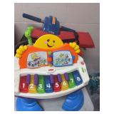 Fisher price tool, life jackets, exerciser