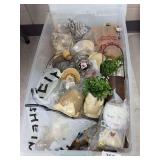 Large container of collectibles