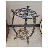 Metal Plant Stand 27"tall (broken leg)