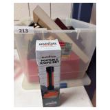 Blackstone portable knife set, trimmers, hardware, misc