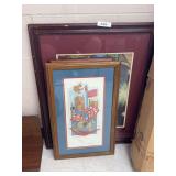3 framed prints