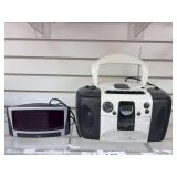 Radio alarm, Magnavox cd/ cassette/ radio