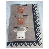 Southwestern/ Navajo style rug/ wall hanging