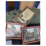 BigBag Recycling Center, Canvas Bag, Framed Items