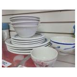 Newcor Stoneware Dishes, Bowls