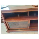 Entertainment Console w/sliding doors 47½ x 25 x 19