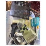 Blender, mesh basket, water purifier, milkshake blender