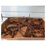 Steel animal traps