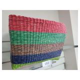 Woven Basket w/Handles, Vintage Dolls