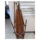 Antique wood ironing board