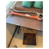 Large wrench’s, griddle, craftsman creeper seat