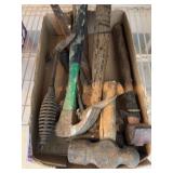 Various types of hammers
