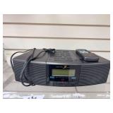 Zenith stereo clock radio