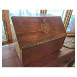 Vintage Wood Bread Box 19 x 14 x 12