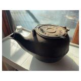 Vintage Cast iron tea/water kettle