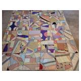 Vintage Crazy Quilt  82 x 71