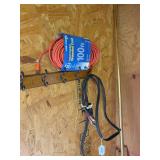 Jumper cables, 100’ extension cord