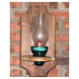 Pair of wall mount candle holders 17" t