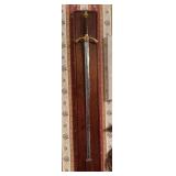 USMC Award of Honor sword made in England, crow bear knife