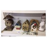 Butterfly & bird houses