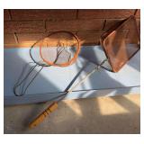 Campfire popcorn popper, wire basket