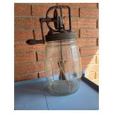 Vintage Dazy butter churn hand crank 40B