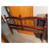 Queen size headboard and footboard