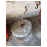 Sandstone grinding wheel