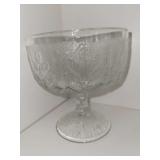 Clear Glass Test Bowl, Duncan Miller Wave Bowl, LESmith Amber Candy Dish, Mini Heart Cutout Brass Buckets