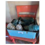Metal drawer of insulators