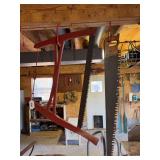 Antique Buck saw , 1 man saw