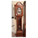 Emperor grandfather clock 16" x 73" x 10"