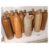 Large Lot of Stoneware Jugs