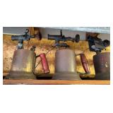 3 vintage blow torch’s