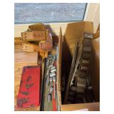 Tool belt, sockets, misc