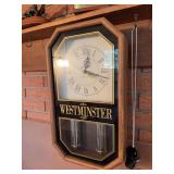 Westminster battery power wall clock