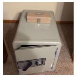 Sentry value guard home safe with combination and vintage metal money box