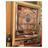 1970’s Japanese Nishijin Shiroi-Kamome super Delux Pachinko Pinball machine , unknown working condition