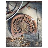 Antique tractor seat