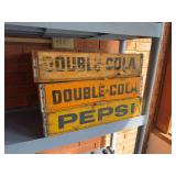 3 vintage Pepsi and Double Cola
