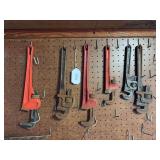 6 pipe wrench’s