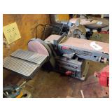 Craftsman 6” disc, 4” belt sander