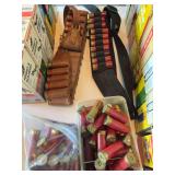 Bandoliers & misc 12 gauge shells