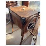 Antique bentwood butter churn