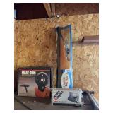 Heat gun, cable come along, battery charger