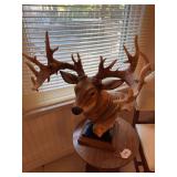 Highborn by Stephen Herrero resin deer head